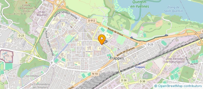 localisation de l'entreprise MIT CONSULTING à TRAPPES