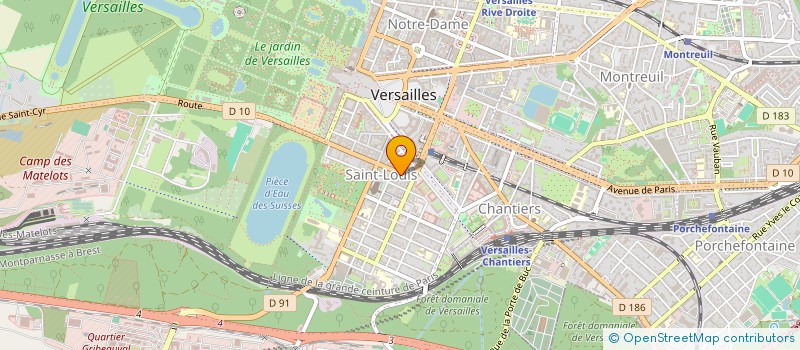 localisation de l'entreprise MITA MITA à VERSAILLES