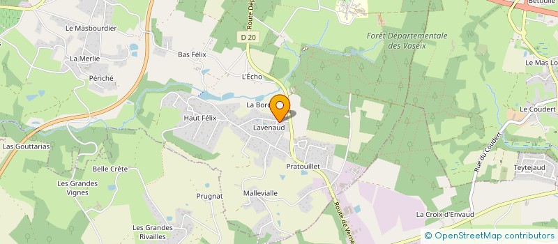 localisation de l'entreprise MITACK  VERNEUIL-SUR-VIENNE