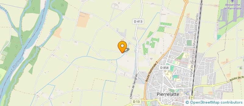 localisation de l'entreprise MITAD  PIERRELATTE