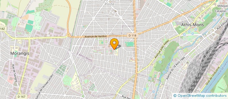 localisation de l'entreprise MITAL NETTOYAGE à ATHIS-MONS