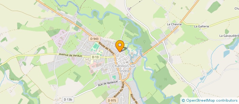 localisation de l'entreprise MITALIYA à CHATILLON-SUR-INDRE