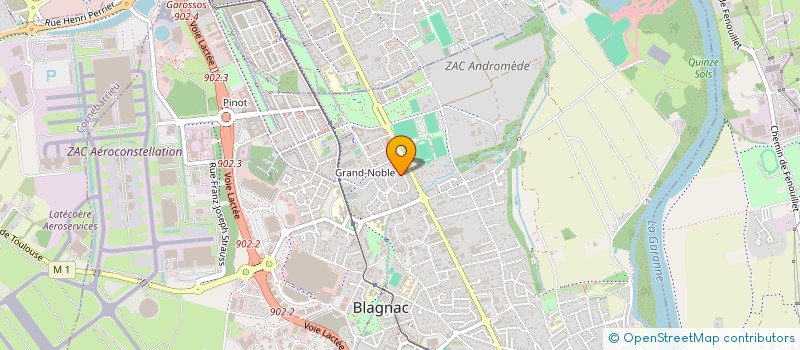 localisation de l'entreprise MITCH HOLDING  BLAGNAC