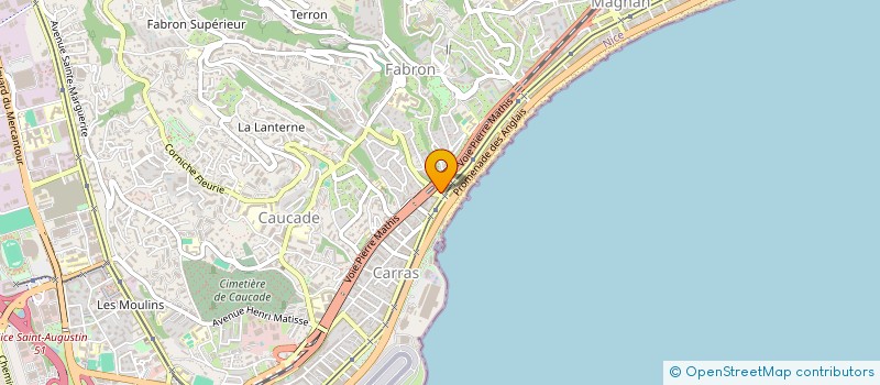 localisation de l'entreprise MITCORP à NICE