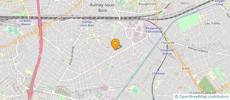 localisation de l'entreprise MITEC  AULNAY-SOUS-BOIS