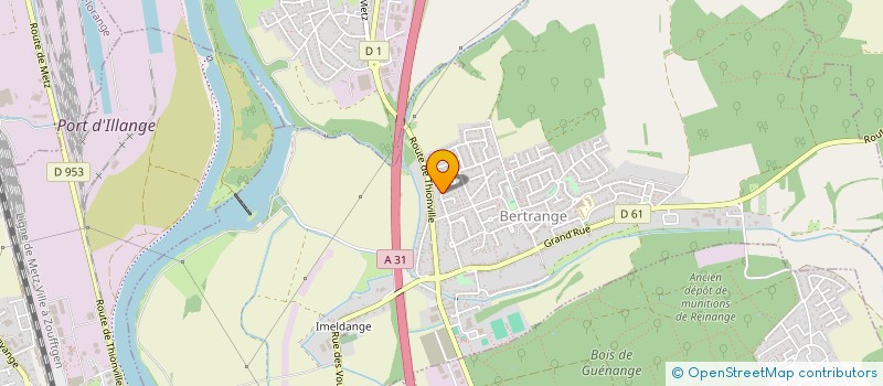 localisation de l'entreprise @MITEC MULTIMEDIA INFORMATIQUE TELEPHONIE EXPERT EN CONVERGENCE  BERTRANGE