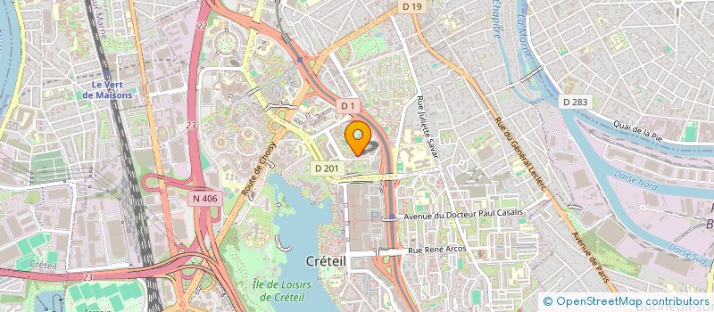 localisation de l'entreprise MITEK INDUSTRIES SAS  CRETEIL