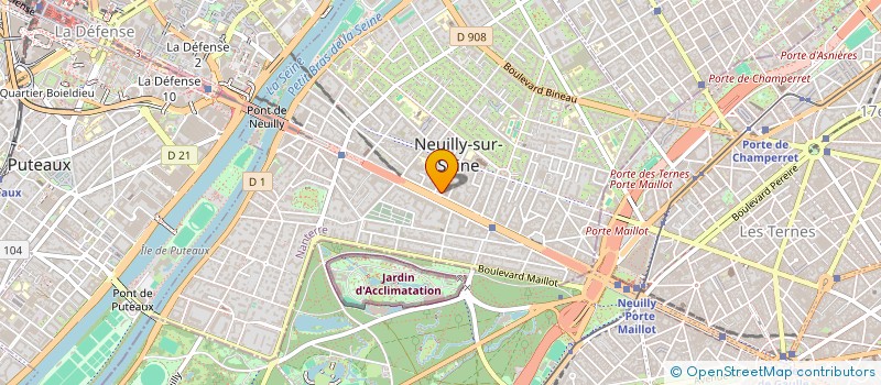 localisation de l'entreprise MITEM AI à NEUILLY-SUR-SEINE