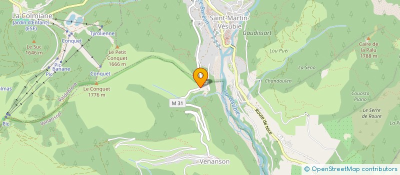 localisation de l'entreprise MITHIDIERE  SAINT-MARTIN-VESUBIE