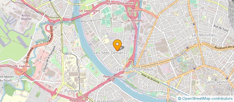 localisation de l'entreprise MITHRA à TOULOUSE