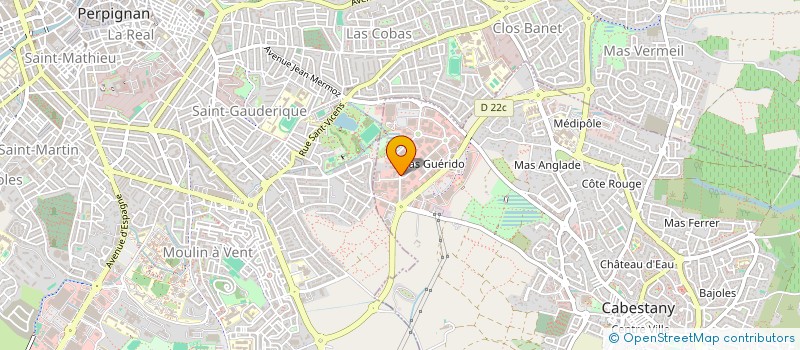 localisation de l'entreprise MITI à CABESTANY