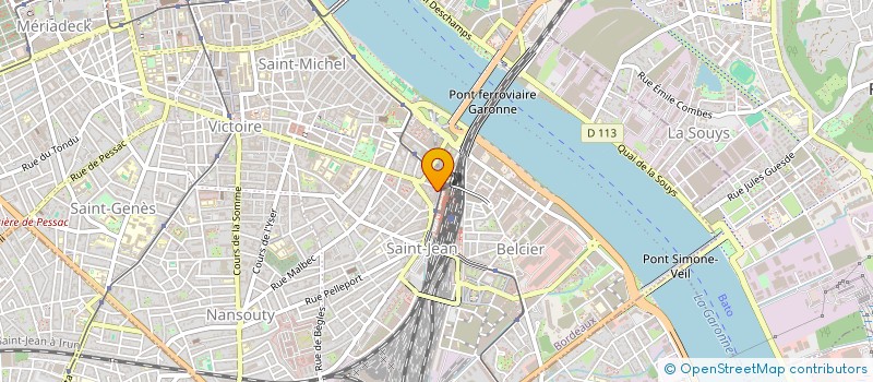 localisation de l'entreprise MITICO à BORDEAUX