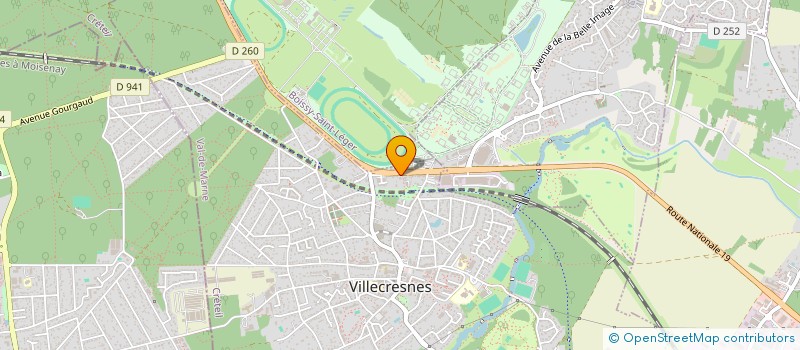 localisation de l'entreprise MITIDJA  VILLECRESNES