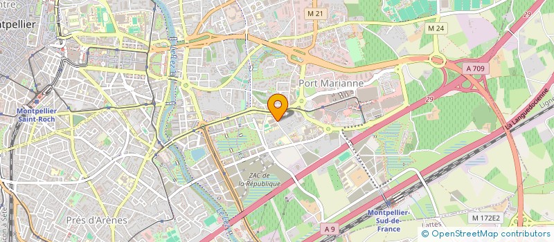 localisation de l'entreprise MITIFIOT BARRET INDIVISION à MONTPELLIER