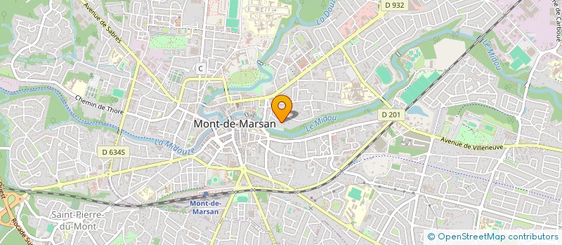 localisation de l'entreprise MITIGRIS à MONT-DE-MARSAN