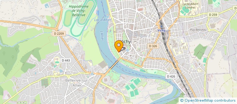 localisation de l'entreprise MITIHUE à VICHY