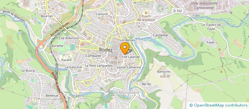 localisation de l'entreprise MITITRI  RODEZ