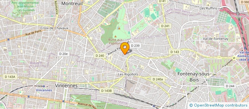localisation de l'entreprise MITIYS à FONTENAY-SOUS-BOIS