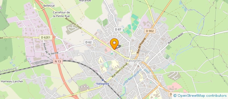 localisation de l'entreprise MITO à VALOGNES