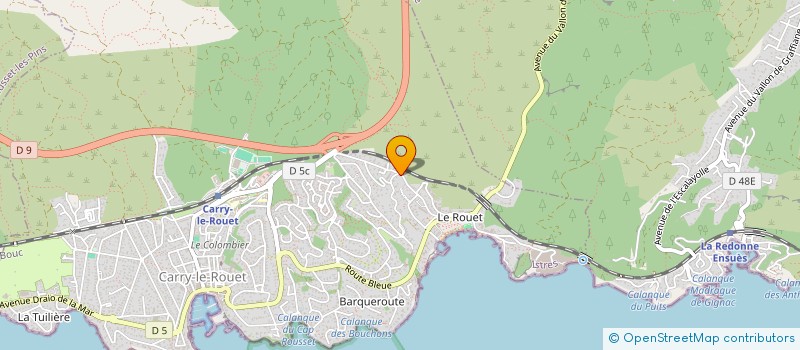 localisation de l'entreprise MITOCHINE 3  CARRY-LE-ROUET