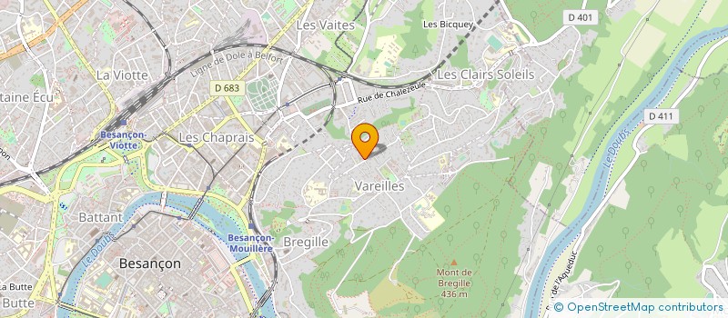 localisation de l'entreprise MITOUCH à BESANCON