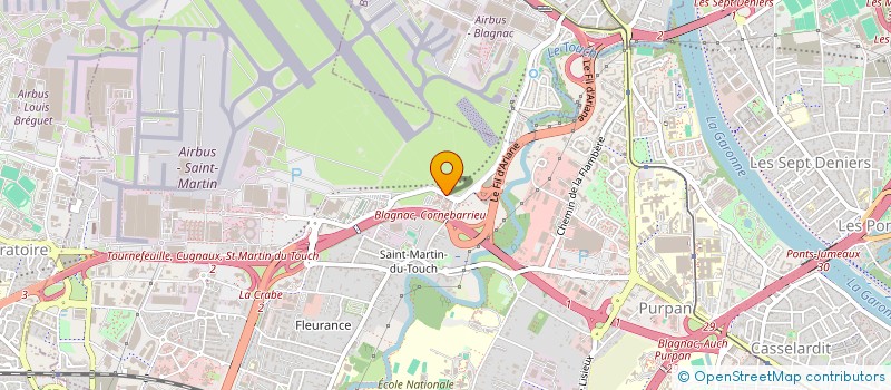 localisation de l'entreprise MITRA à TOULOUSE