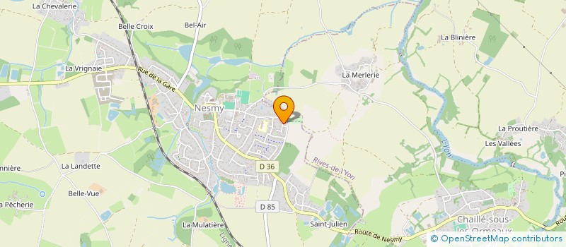 localisation de l'entreprise MITRA  NESMY