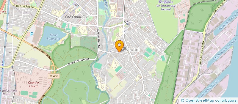 localisation de l'entreprise MITRA NETTOYAGES  STRASBOURG