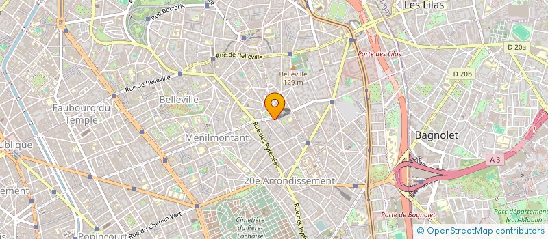 localisation de l'entreprise MITRA PLUS  PARIS