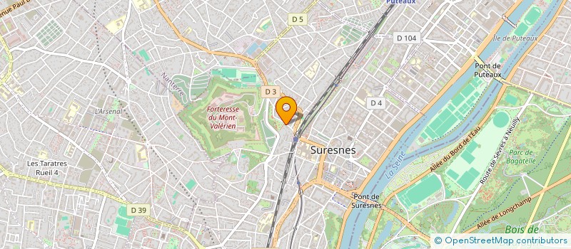 localisation de l'entreprise MITRANI à SURESNES