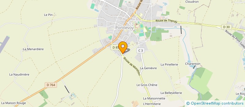 localisation de l'entreprise MITRO IMAGING FRANCE LIMITED  PONTLEVOY