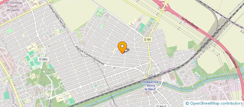 localisation de l'entreprise MITRY AFFRETEMENTS DISTRIBUTION à MITRY-MORY