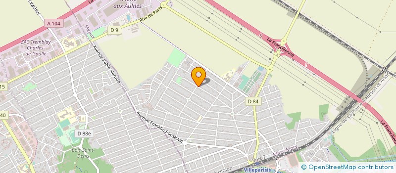 localisation de l'entreprise MITRY DELICE  MITRY-MORY