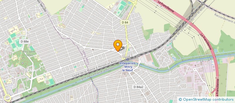 localisation de l'entreprise MITRY DOMICILIATION SERVICES  MITRY-MORY