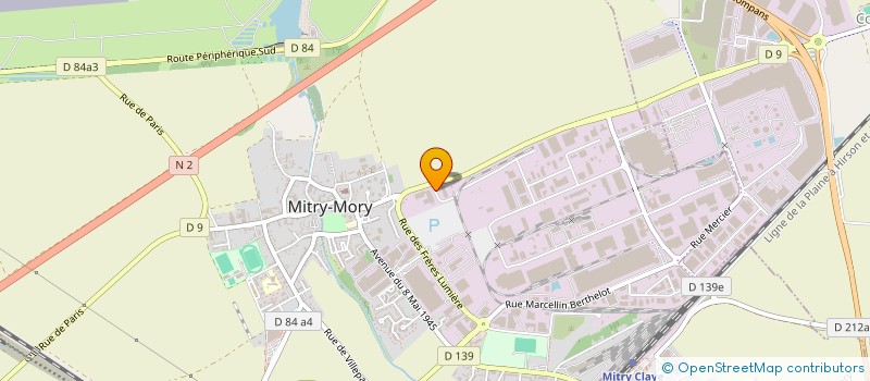 localisation de l'entreprise MITRY SERVICES VEHICULES INDUSTRIELS à MITRY-MORY