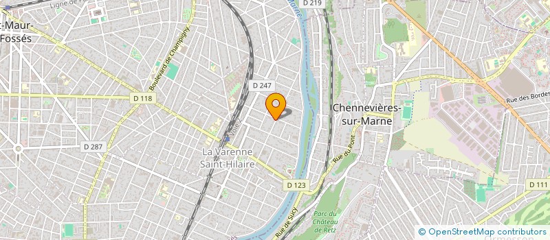 localisation de l'entreprise MITSIO INVEST à SAINT-MAUR-DES-FOSSES