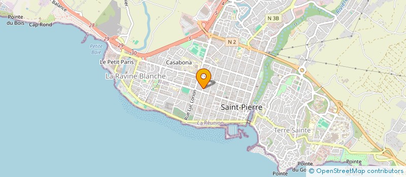 localisation de l'entreprise MITSIOU à SAINT-PIERRE