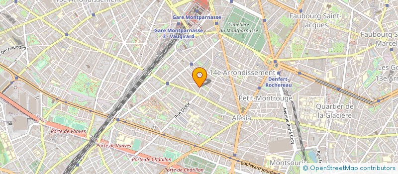 localisation de l'entreprise MITSOU à PARIS