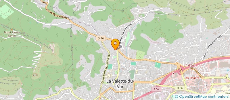 localisation de l'entreprise MITZRAEL à LA VALETTE-DU-VAR