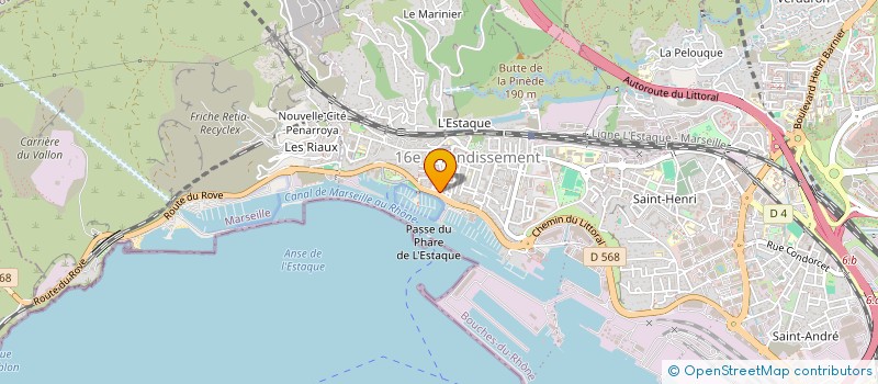 localisation de l'entreprise MIUS POISSONNERIE FLORENT à MARSEILLE
