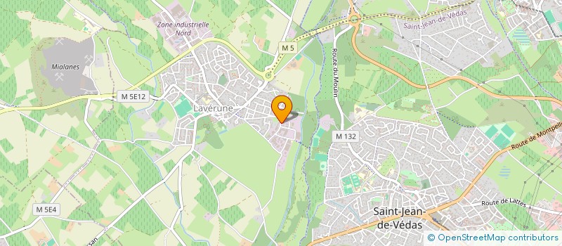 localisation de l'entreprise MIVA  LAVERUNE