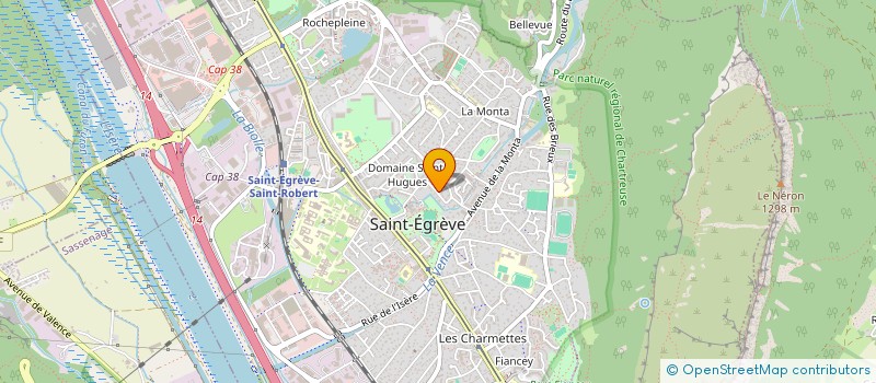 localisation de l'entreprise MIVA  SAINT-EGREVE