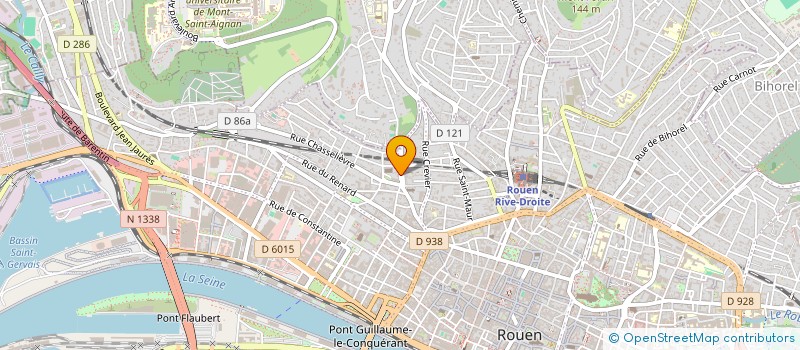 localisation de l'entreprise MIVACE à ROUEN