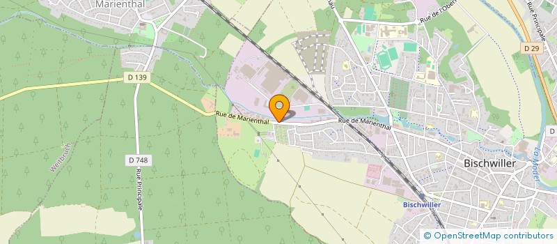 localisation de l'entreprise MIVAGEAR à BISCHWILLER