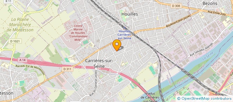 localisation de l'entreprise MIVAKAR à CARRIERES-SUR-SEINE