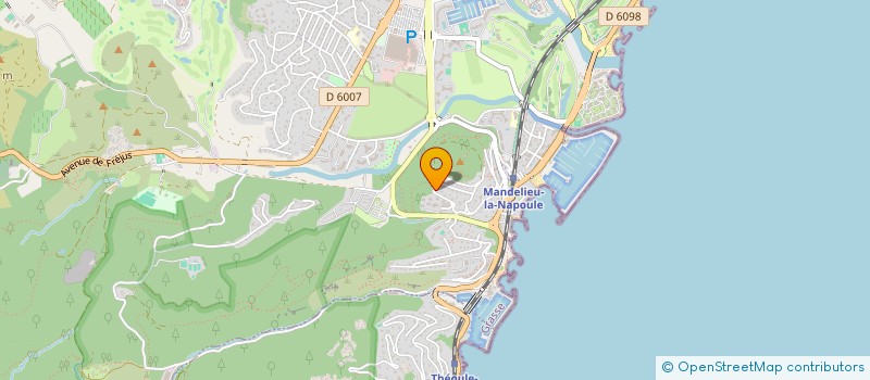 localisation de l'entreprise MIVALE à MANDELIEU LA NAPOULE