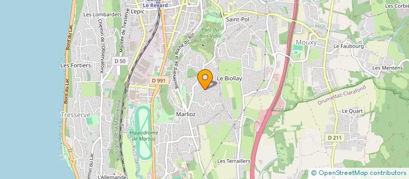 localisation de l'entreprise MIVAP ALBA  AIX-LES-BAINS