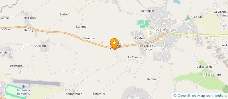 localisation de l'entreprise MIVEAL  NOYAL-PONTIVY