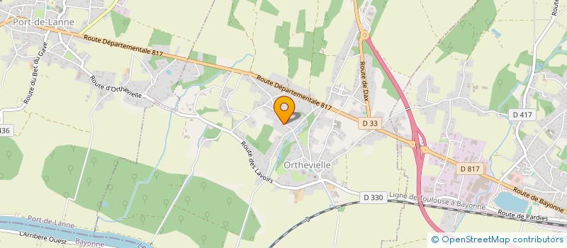 localisation de l'entreprise MIVILUJU  ORTHEVIELLE