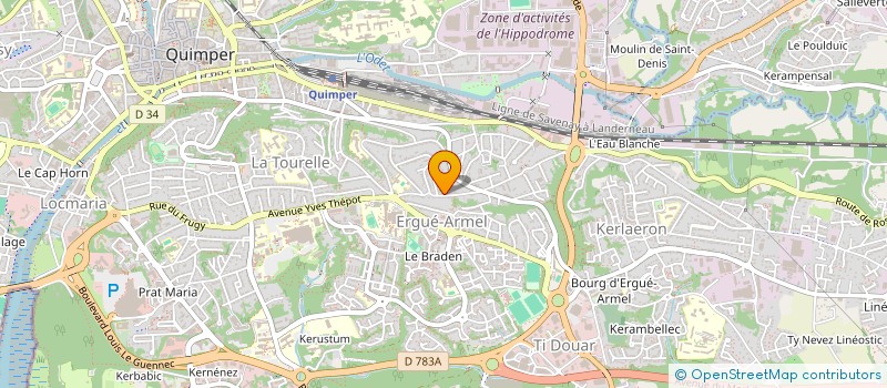 localisation de l'entreprise MIVOC SYSTEMES à QUIMPER